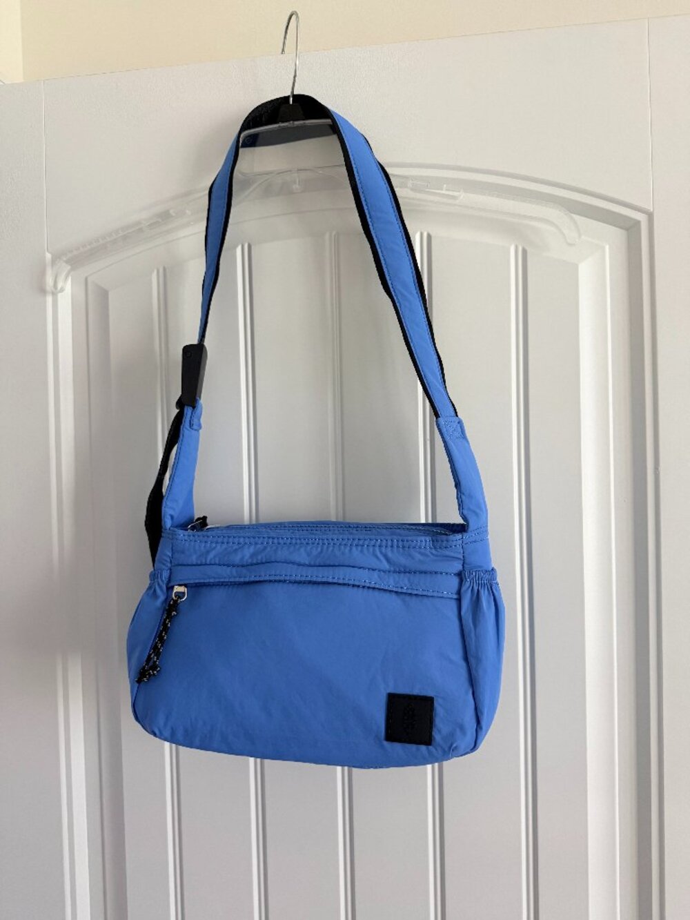 Brand New Free People Check It Crossbody Bag - Blue - NWT